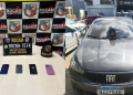 Ao chegar ao local, os militares localizaram o carro e abordaram um homem de 36 anos que estava em seu interior. Foto: Divulgação