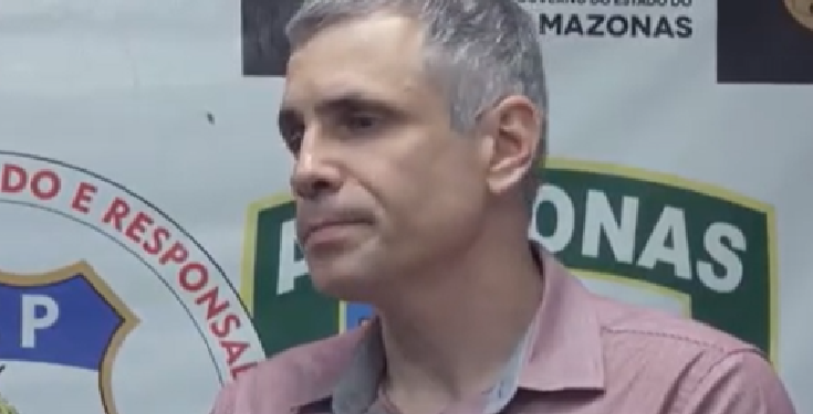 Segundo o delegado Guilherme Antoniazzi (na foto), o homem de 40 anos ainda usou o veículo da empresa para chegar até o 'ponto' da vítima. Foto: Reprodução