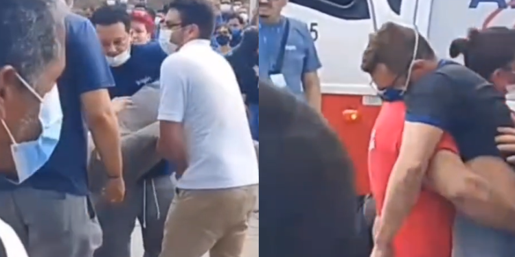 Vídeo: Na Elgin, funcionários saem desac0rdad0s e carregados após vazamento de gás no Distrito Industrial