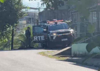 O Grupo Marte, unidade especializada da Polícia Militar, foi chamado. Foto: Reprodução