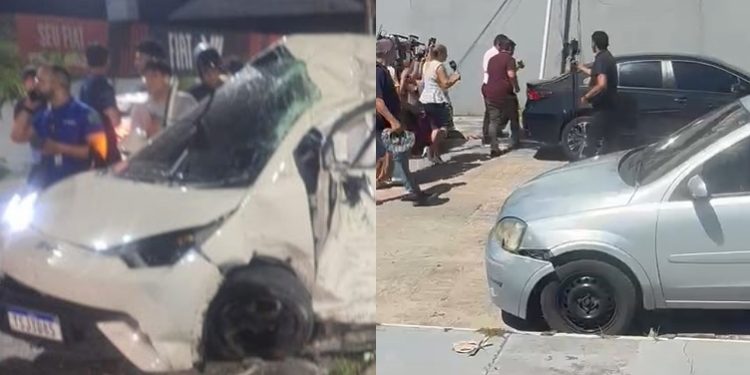 Vídeo: motorista suspeito de causar m0rte na Djalma Batista depõe e sai dirigindo o veículo