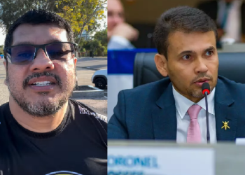 O professor foi exonerado após viralização das imagens. Foto: Reprodução