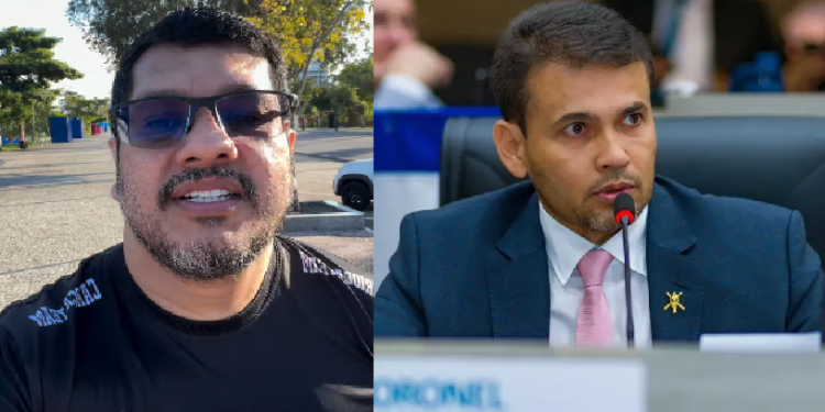 O professor foi exonerado após viralização das imagens. Foto: Reprodução