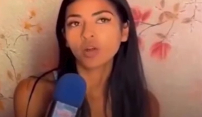 A mulher afirmou que acreditava que seria derrotada no palpite e chegou a se preparar para cumprir sua parte no trato. Foto; Reprodução