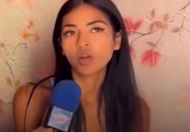 A mulher afirmou que acreditava que seria derrotada no palpite e chegou a se preparar para cumprir sua parte no trato. Foto; Reprodução