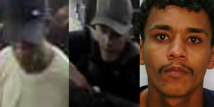 Os capturados foram identificados como Luiz Paulo, vulgo 'Paulo Bocão'; Marcelo Ananias, o 'Marcelinho'; e João Victor, conhecido como 'Lourinho'. Foto: Reprodução