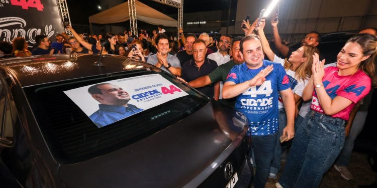 Roberto Cidade dá início à campanha eleitoral com mobilização na capital e no interior
