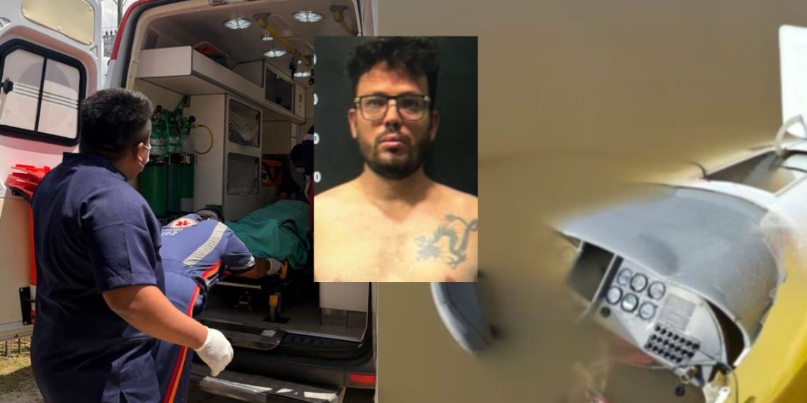Ex-PM que caiu com avião em Tonantins é transferido para Manaus após sofrer trauma na coluna
