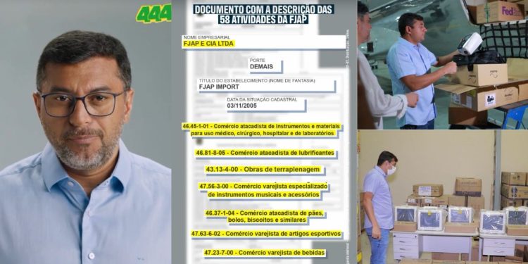 Wilson Lima quebra o silêncio e esclarece história dos respiradores em loja de vinho: 'é fake news'
