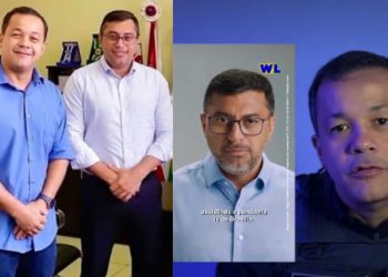 Tiro pela culatra: Delegado Pablo ataca Wilson Lima, mas foto dos dois juntos em 2022 reaparece