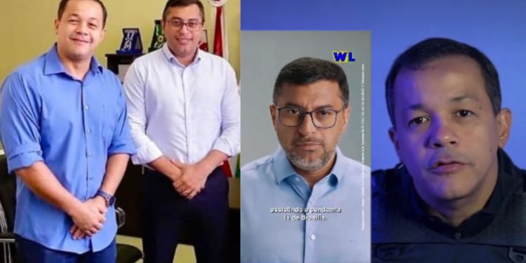 Tiro pela culatra: Delegado Pablo ataca Wilson Lima, mas foto dos dois juntos em 2022 reaparece