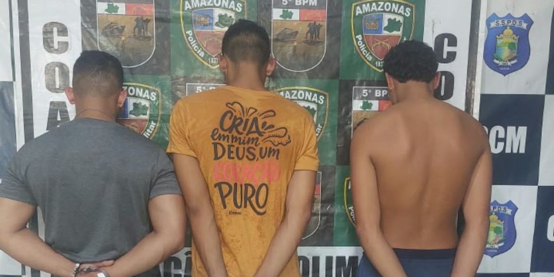 Três são presos com 21,3 kg de skunk que seriam levados para Manaus em barco