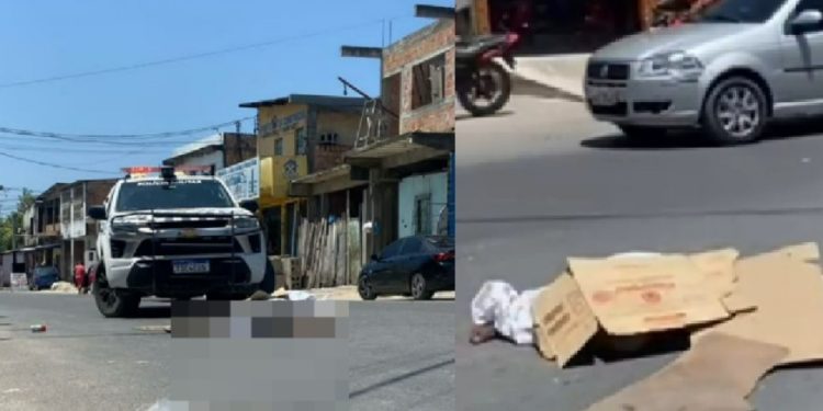 Imagem forte: mulher m0rre atr0pelada por moto na Pista da Raquete em Manaus