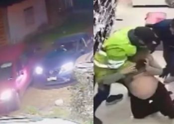 Vídeo: mesmo grávida, dona de loja sofre espancament0 durante assalt0