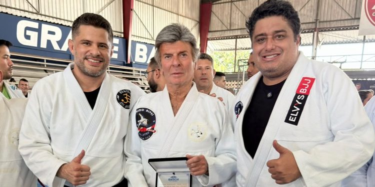 Ministro Luiz Fux é um dos grandes representantes do jiu-jítsu brasileiro. Foto: Divulgação