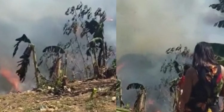 Vídeo: incêndio em lixão de Manacapuru gera preocupação neste domingo (30)