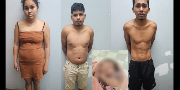 Trio pres0 em Manaus além de $equestrar a bebê de 21 dias, cometeu e$tupr0 da mãe