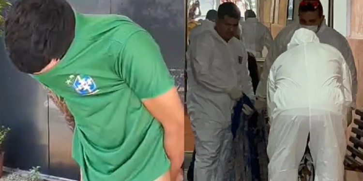 O corpo da vítima foi localizado em um apartamento situado na rua Marechal Deodoro. Foto: Reprodução