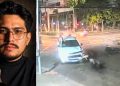 Câmera flagra S10 avançando sinal vermelho e m4t4ndo barbeiro em cruzamento no Adrianópolis