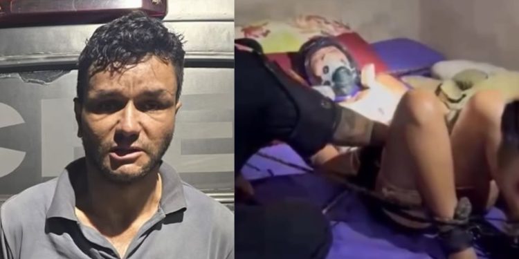 Veja: Mulher passa 5 dias acorrentada em cativeiro e relata ter sido ab*s4d4 pelo ex