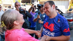 Na Praça 14, Roberto Cidade apresenta propostas e reforça compromisso com a segurança pública