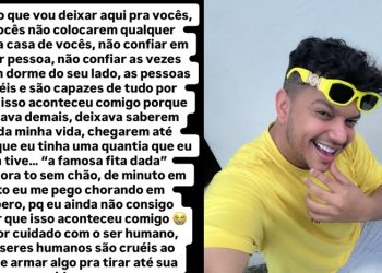Vídeo: Influenciador desabafa após s3questr0 em Manaus, fala de ‘fita dada’ e que pensou que iria m0rr3r