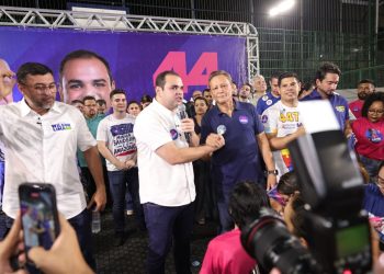 Adjuto Afonso reúne apoiadores em agenda eleitoral em Manaus