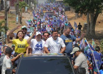 Itacoatiara: ‘Tiramos as pessoas da lama e da poeira’, diz Wilson Lima ao falar sobre a obra da AM-010