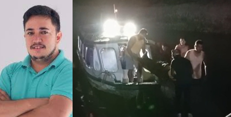 Vídeo: vereador m0rre após ser arremessad0 e em seguida atr0pelado por lancha no interior do Amazonas
