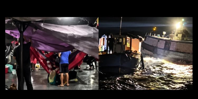Vídeo: passageiros passam momentos de aflição durante temporal no Amazonas