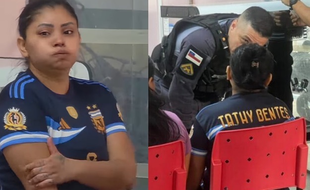 Depois de beber todas e muita ciumeira, mulher dá f@cad@ na amada e vai pr3sa em Manaus