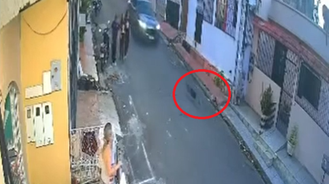 Vídeo: Motorista passa por cima de cachorro no Santo Antônio e não presta socorr0
