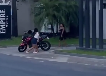 Vídeo: Em Manaus, mulher ‘amassa’ na p0rr@da o marido e a amante na saída do motel