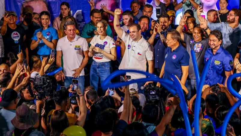 Em Manaus, Roberto Cidade mobiliza mais de 6 mil apoiadores em reuniões sobre educação, segurança e inclusão