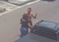 Vídeo: homem dá soc0 em mulher e ameaça vizinhos em Manaus: ‘sou faixa-preta de jiu-jitsu’