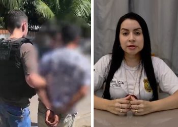 Vídeo: delegada prende pai acusado de estupr0 da filha de 3 anos no Amazonas
