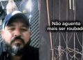Cansando dos assalt0s em Manaus, empresário grava vídeo e informa que desistiu da loja: ‘sentimento de indignação’