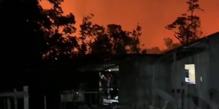 Vídeo: comunidade ameaçada por incêndio pede socorro no Amazonas: ‘quem puder, nos ajude’