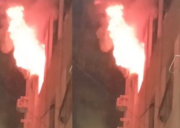 Vídeo: incêndio consome apartamento em residencial na Z0na Sul de Manaus