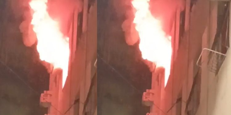 Vídeo: incêndio consome apartamento em residencial na Z0na Sul de Manaus