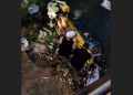 Idosa bebe todas, c@i no igarapé e bombeiros a resgatam no bairro Petrópolis; veja