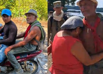 Vídeo: idoso que estava desaparecido é encontrado vivo em Parintins