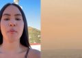 Direto da Itália, Isabelle Nogueira grava vídeo sobre fumaça no Amazonas: ‘vão esperar m0rrer?’