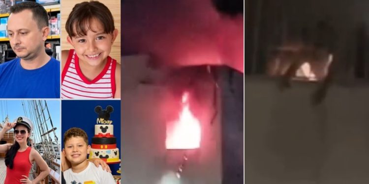Vídeo triste: família paraense m0rre pedindo ajuda para sair de apartamento em chamas no São José