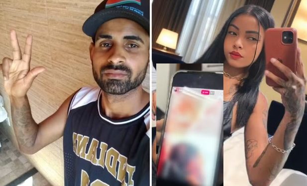 Mulher acusada da m0rte do namorado fez transmissão com o c0rpo dele nas redes sociais