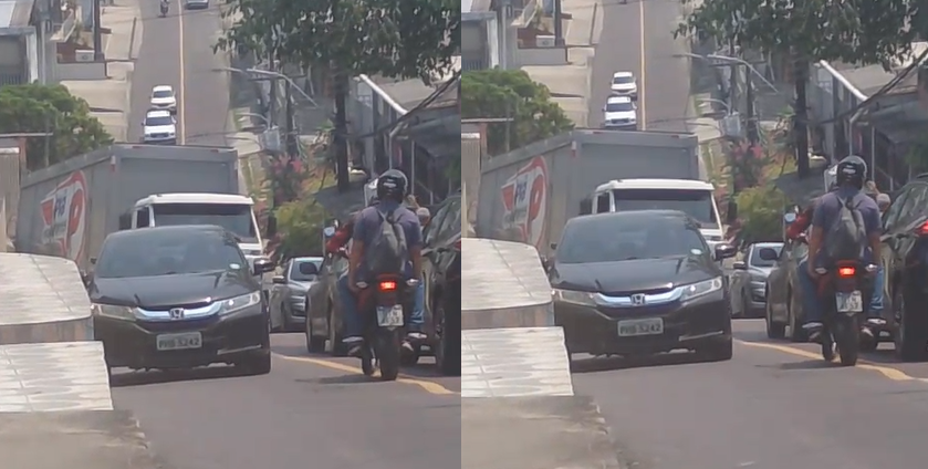 Vídeo: Caminhão com pane trava ‘Ladeirão do São Francisco’ e causa filas no trânsito de Manaus