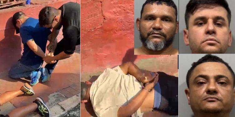 Vídeo: PMs pres0s em Manaus por “arrocho” passavam pimenta nos olhos dos donos da dr0ga