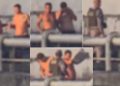 Vídeo: PM chega de surpresa e acaba com rala-rala entre dois homens na orla