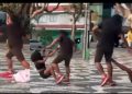 Vídeo: população prefere rir e filmar a salvar mulher que sofreu agressã0 no Largo São Sebastião