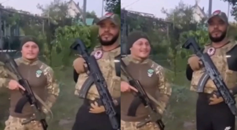 Manauaras gravam vídeo na Ucrânia e mandam recado para bairros da Zona Norte: ‘Tropa tá junto’; veja
